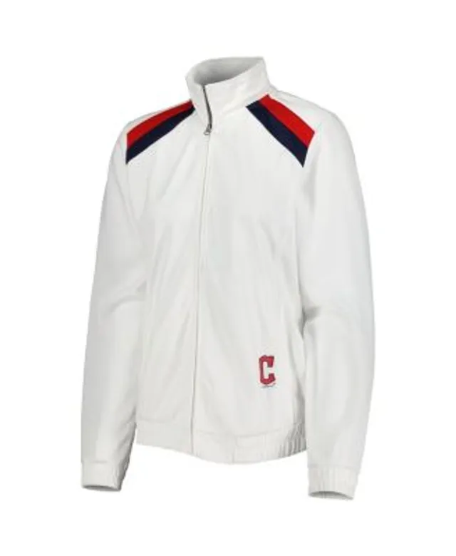 Women's Detroit Tigers G-III 4Her by Carl Banks Navy First Place Raglan  Full-Zip Track Jacket