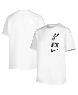 Nike / Youth 2021-22 City Edition San Antonio Spurs White Pregame Shirt