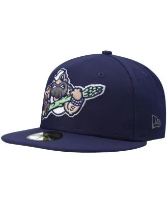 New Era Men's Navy Portland Sea Dogs Authentic Collection Team Home 59FIFTY  Fitted Hat