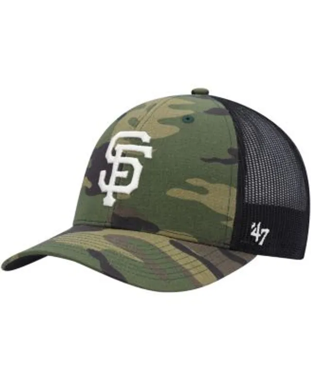 San Francisco Giants Camo T-Shirt - Black/Tan