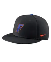 Men's Nike White Florida Gators Aerobill Performance True Fitted Hat