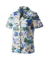 Men's White Kansas City Royals Scenic Button-Up Shirt 