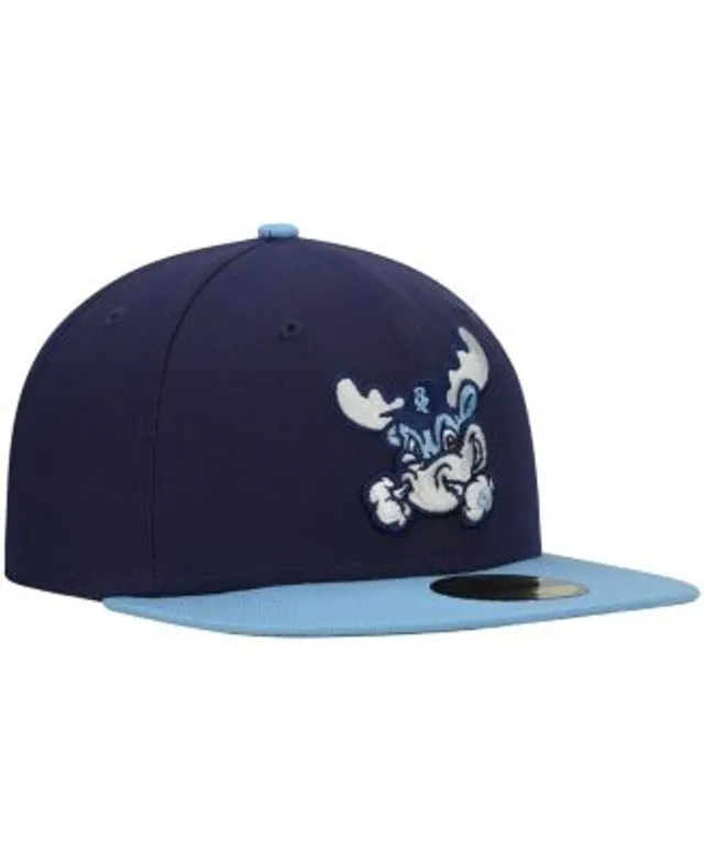 Men's New Era Light Blue Memphis Redbirds Authentic Collection Team Alternate 59FIFTY Fitted Hat