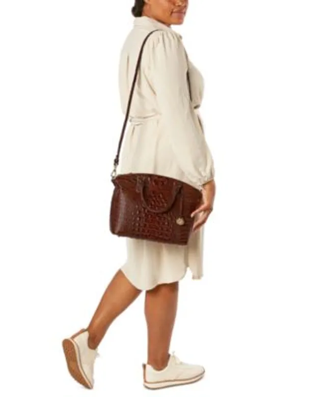 Brahmin Duxbury Satchel - Pecan/Gold