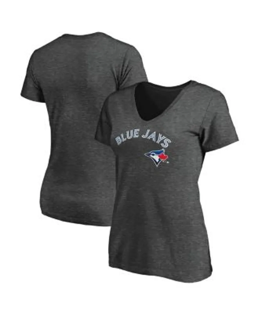 Lids Chicago Cubs Fanatics Branded Women's Team Logo Lockup V-Neck T-Shirt