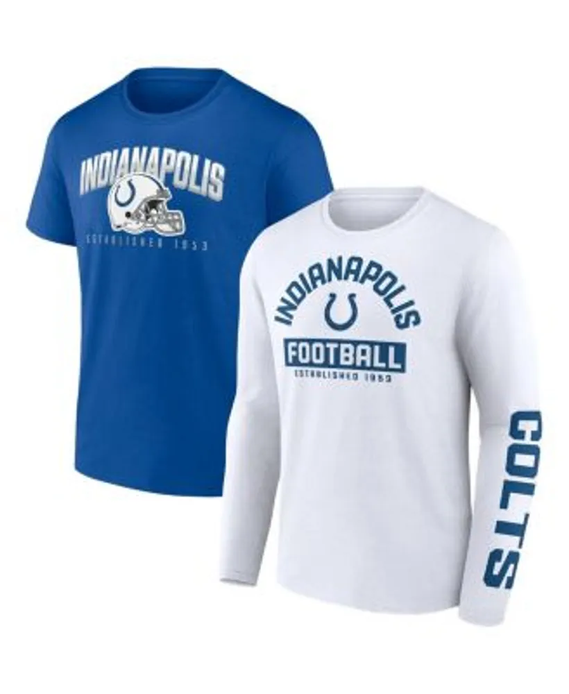 Indianapolis Colts NFL Victory Front Back T-Shirt (L)