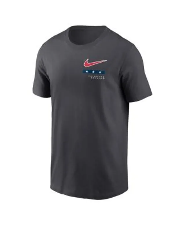 Nike Colorado Rockies Polo Shirt Short Sleeve Men's Medium Black