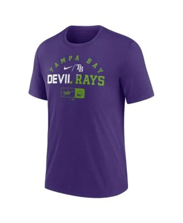 Tampa bay rays heather purple rewind review slash tri-blend shirt, hoodie,  sweater, long sleeve and tank top