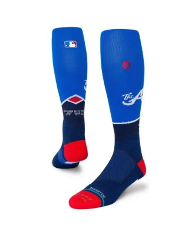 Men's Stance Blue Chicago Cubs 2021 City Connect Over the Calf Socks, Size: Large