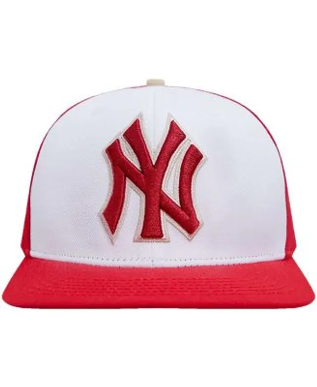 Men's Detroit Tigers Pro Standard White/Red Strawberry Ice Cream Drip  Snapback Hat