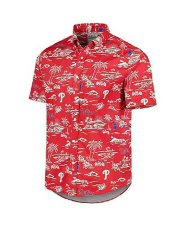 Reyn Spooner Men's White Boston Red Sox Scenic Button-Up Shirt - Macy's