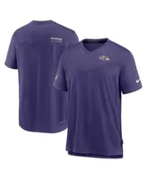 Women's Nike Purple Baltimore Ravens Logo Essential T-Shirt