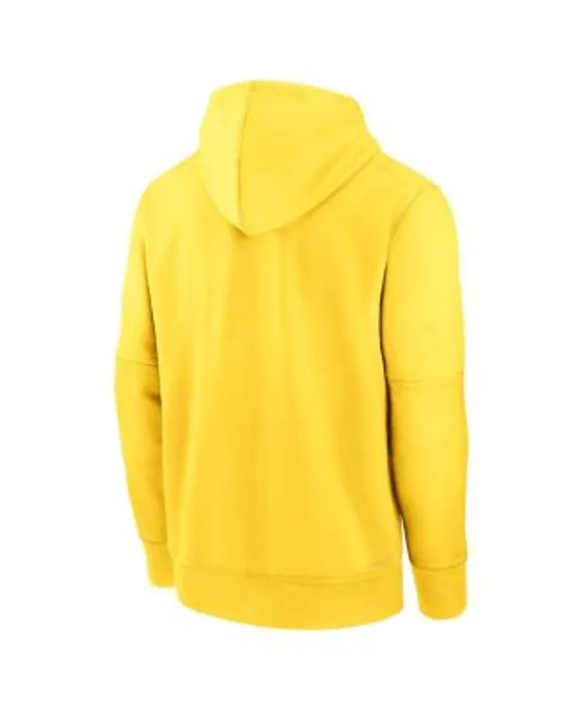 Nike Gold Boston Red Sox City Connect Pregame Performance Pullover Hoodie  in Yellow for Men