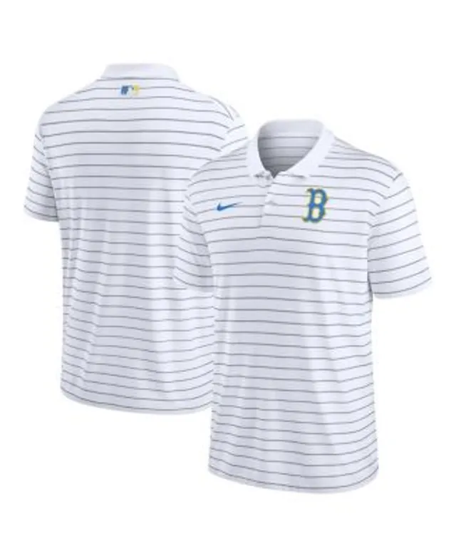Nike Kansas City ROYALS MLB White Dri Fit Golf Polo Shirt Size 2XL XXL New