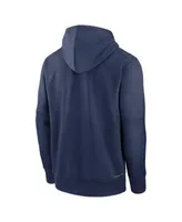 Youth Nike Navy Kansas City Royals City Connect Performance Pullover Hoodie