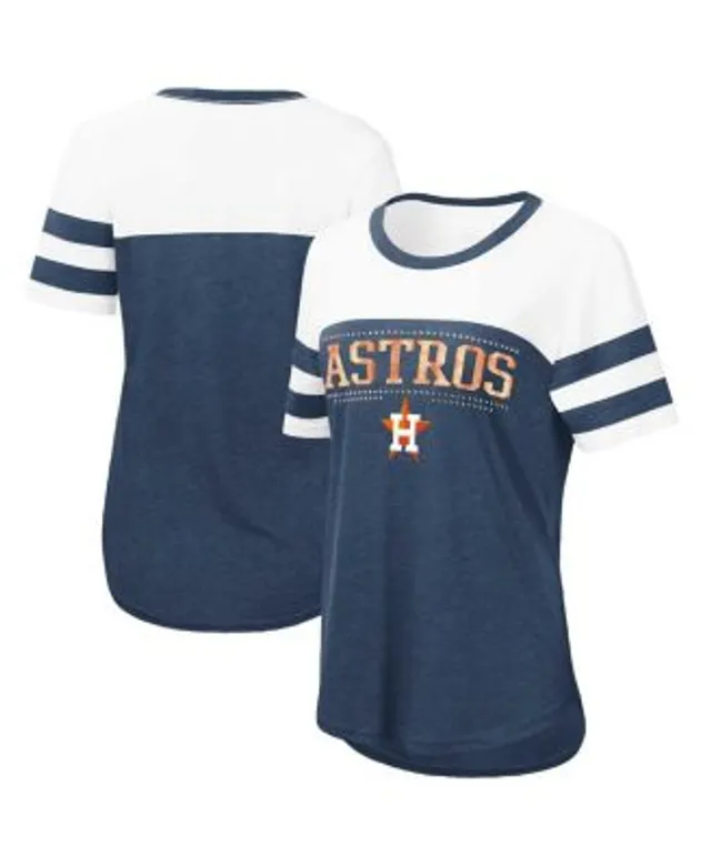 Lids Houston Astros WEAR by Erin Andrews Women's Waffle Henley