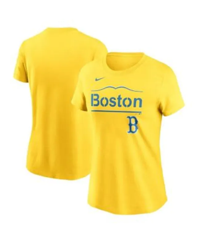 Nike Boston Red Sox Women's City Connect V-neck T-Shirt - Macy's