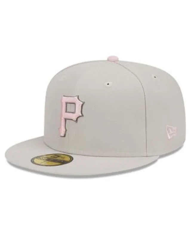  New Era Men's Pittsburgh Pirates Black Game Authentic  Collection On-Field 59FIFTY Fitted Hat Size : Sports & Outdoors