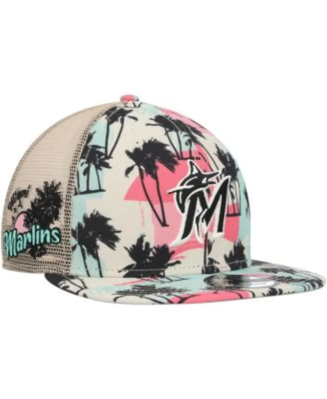 New Era Men's Natural Arizona Diamondbacks Retro Beachin' Trucker