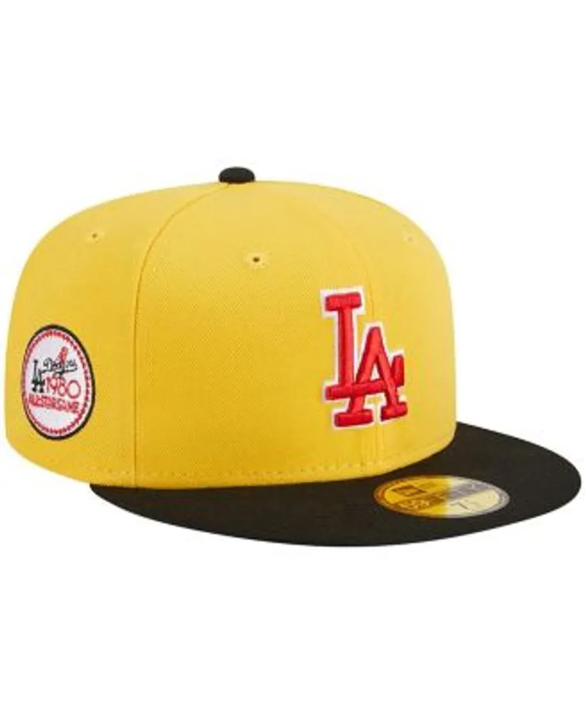 Men's New Era Royal/Yellow Boston Red Sox Empire 59FIFTY Fitted Hat