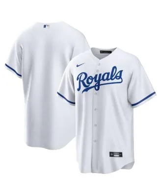 Majestic Kansas City Royals Cool Base Replica Home Jersey (White) S