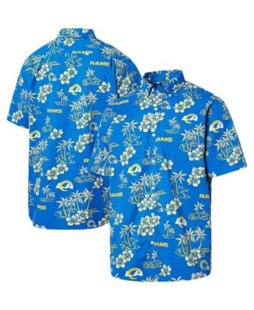 Reyn Spooner Los Angeles Angels Youth Blue Scenic Button-Up Top