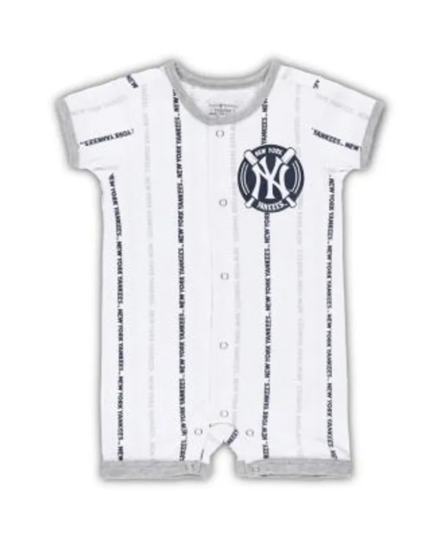 Nike Newborn and Infant Boys and Girls Navy New York Yankees Official Jersey  Romper - Macy's