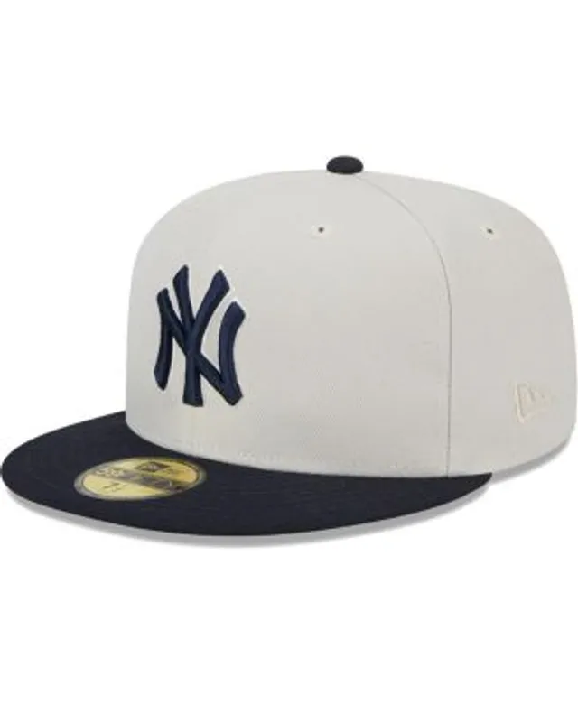 NEW ERA 59FIFTY NAVY NEW YORK YANKEES W/ 2000 SUBWAY SERIES PATCH