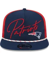 New England Patriots New Era Script 9FIFTY Snapback Hat - Navy