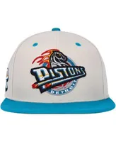 New Era 59FIFTY Hardwood Classic Detroit Pistons Hat - Teal, Black Teal/Black / 7