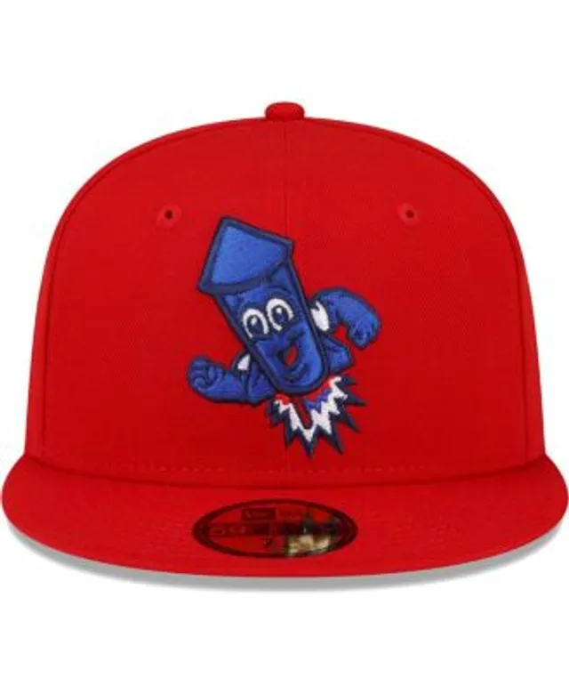 Men's New Era Red Worcester Sox Copa de La Diversion 59FIFTY Fitted Hat