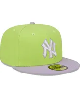 Men's New Era Lavender York Mets 2023 Spring Color Basic 59FIFTY Fitted Hat