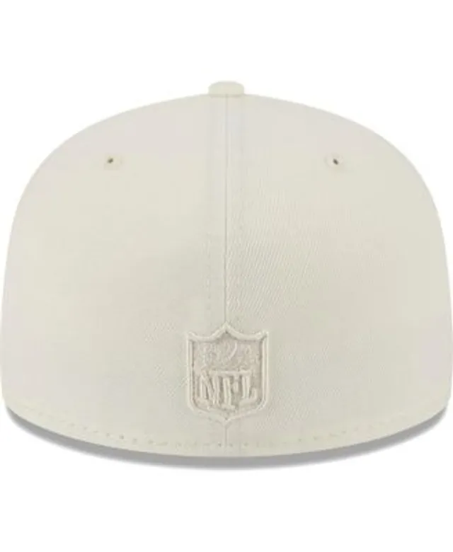 Las Vegas Raiders New Era Color Pack 59FIFTY Fitted Hat - Cream