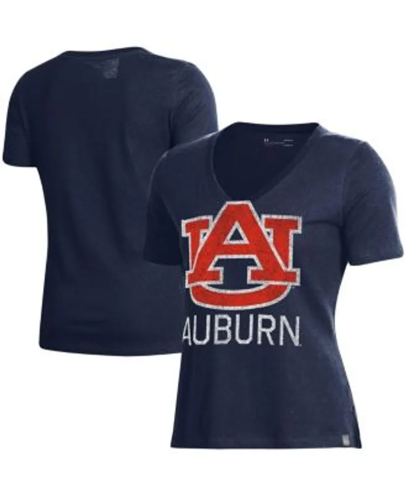 Colosseum Women's Auburn Tigers White Cropped Jersey, Medium