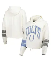 Women's New York Giants '47 Oatmeal Harper Pullover Hoodie