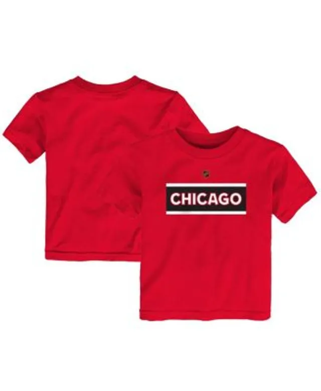 Outerstuff Toddler Red Chicago Cubs Primary Team Logo T-Shirt