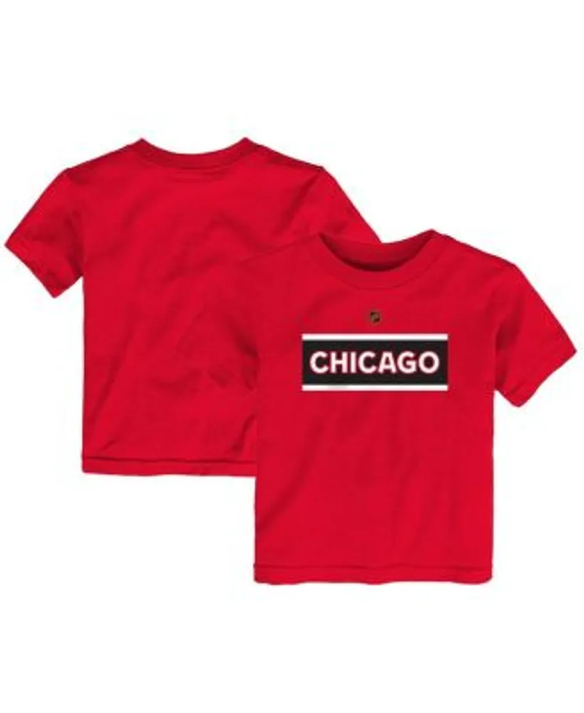 Outerstuff Toddler Boys and Girls Red Heather Gray Chicago Cubs