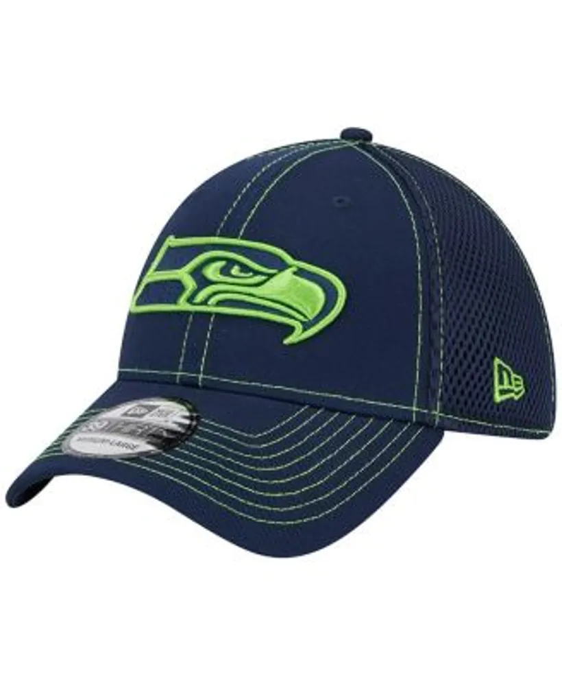 Lids Seattle Seahawks '47 Trophy Trucker Flex Hat - College Navy/White