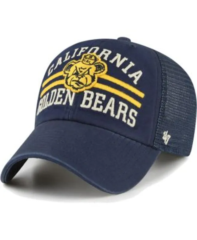 Men's '47 Navy/White Chicago Bears Denali Trucker Clean Up Snapback Hat