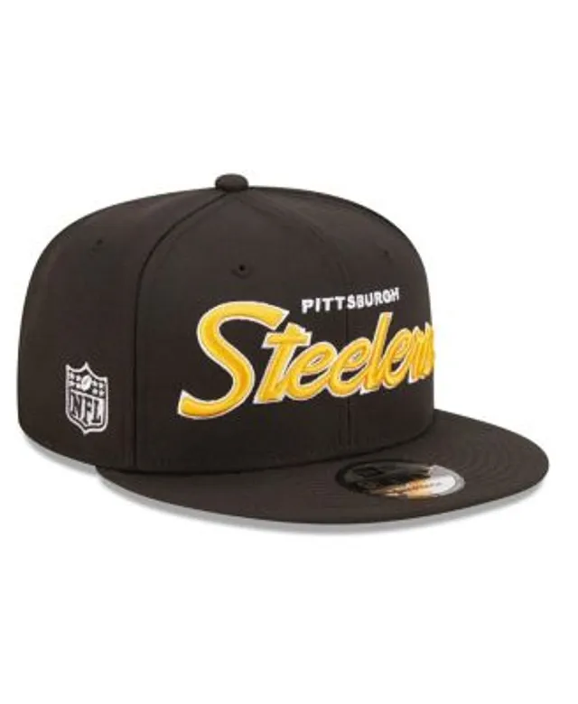 New Era Men's New Era Black Pittsburgh Steelers Camo 59FIFTY