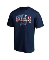 Men's Fanatics Branded Navy New York Giants Banner Wave Logo T-Shirt Size: Small