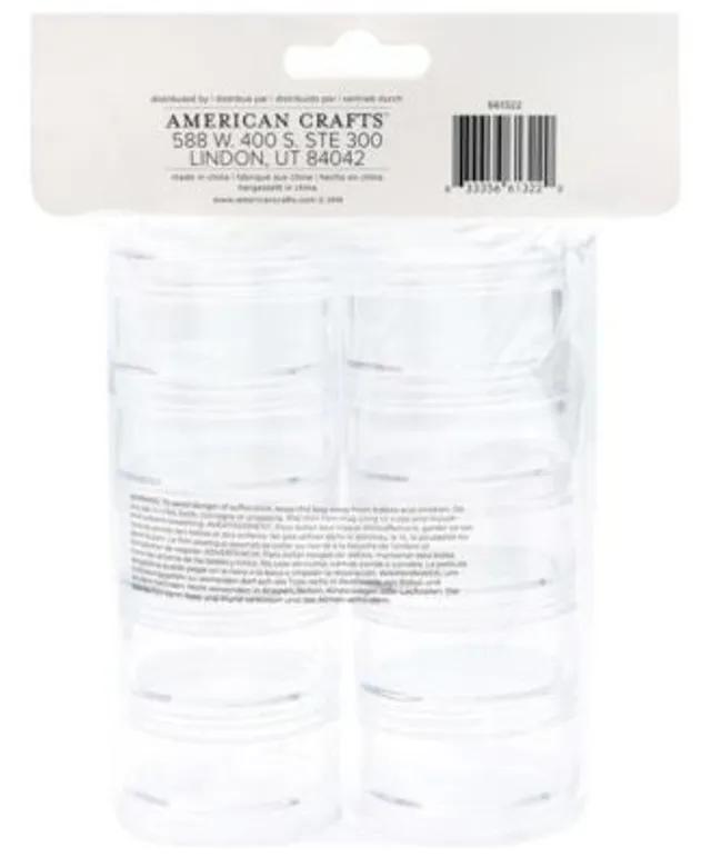 We R Memory Keepers Glass Jars 4/Pkg - Large