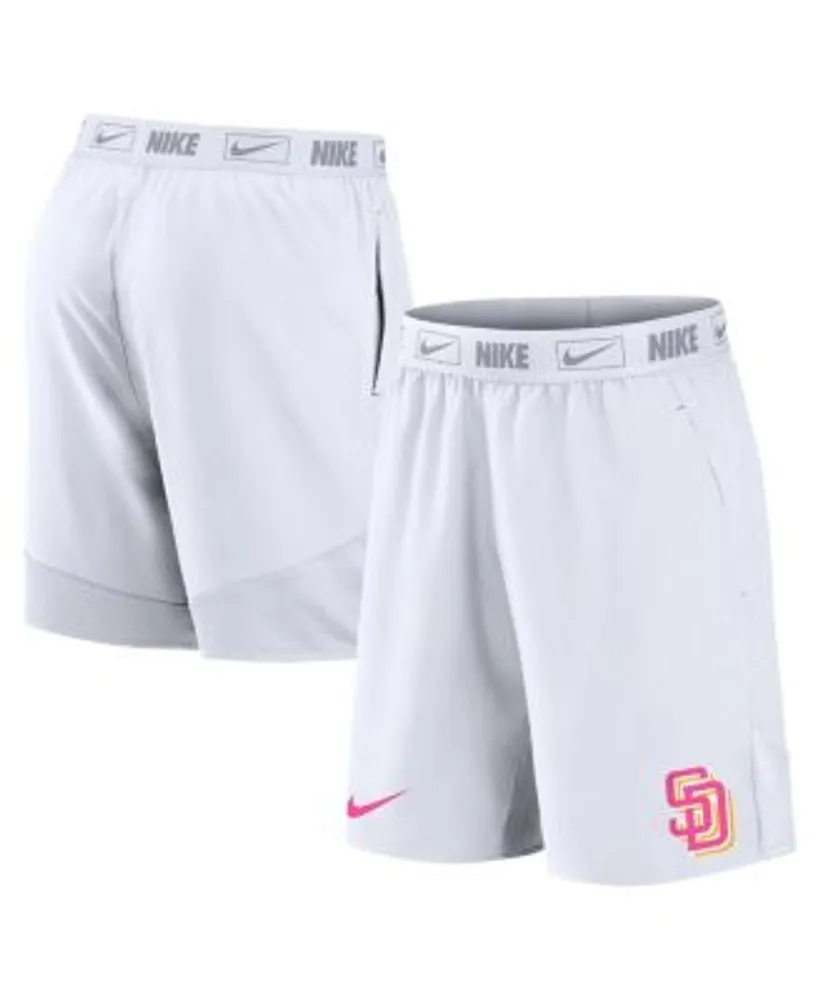 Nike Men's White San Diego Padres City Connect Performance Shorts