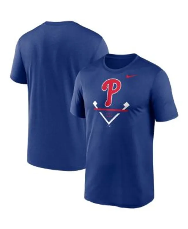 Nike / Youth Boys' Philadelphia Phillies Red Authentic Collection Dri-FIT  Legend Long Sleeve T-Shirt