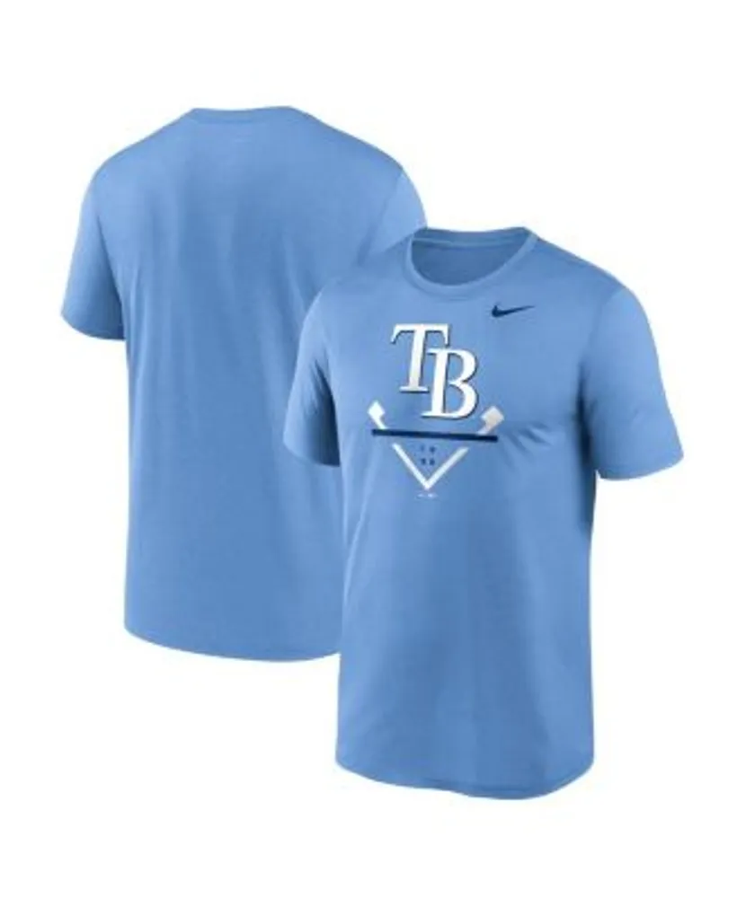 Nike Men's Light Blue Tampa Bay Rays Team Engineered Performance T