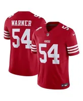 Men's Nike Fred Warner Scarlet San Francisco 49ers Player Game Jersey