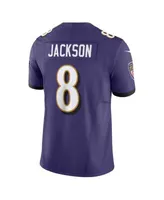 Lids Lamar Jackson Baltimore Ravens Nike Color Rush Vapor Limited Jersey -  Purple