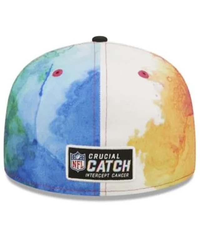 Men's New Era Multi-Color Orleans Saints 2020 NFL Crucial Catch 59FIFTY Fitted Hat