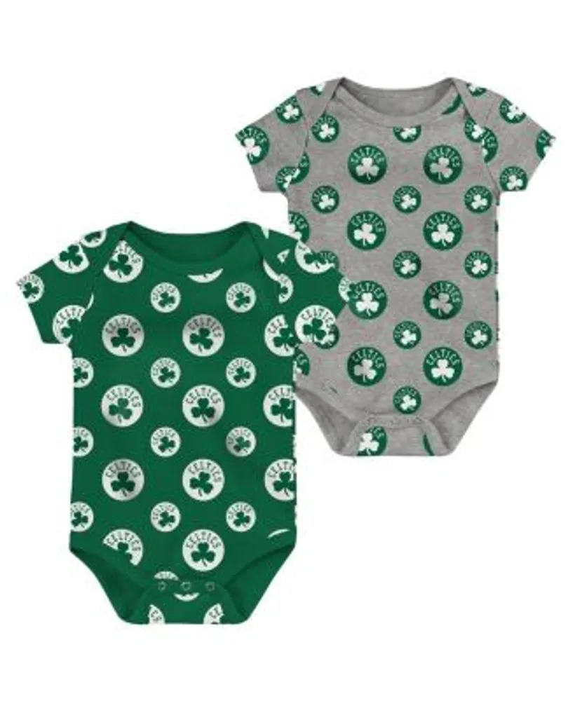 Chicago Cubs Infant Little Slugger Two-Pack Bodysuit Set - Royal/Heather  Gray