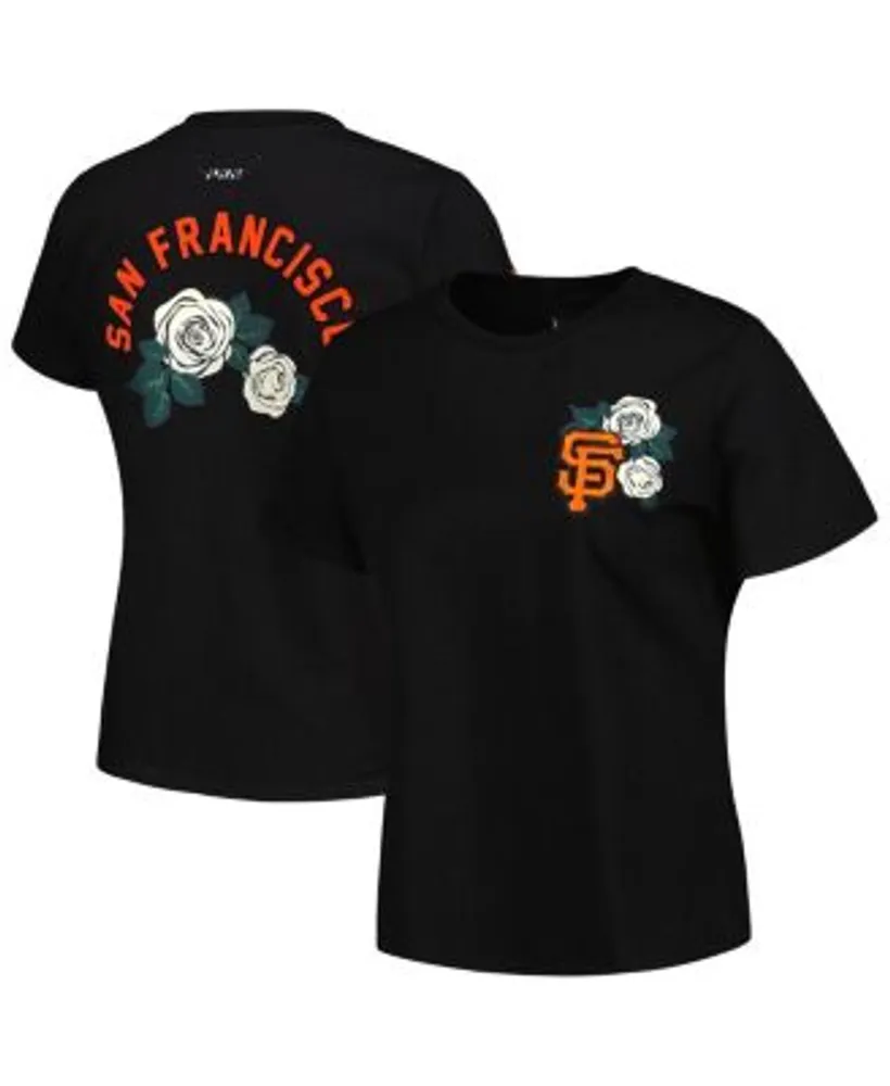 Women's Nike Black San Francisco Giants Wordmark T-Shirt 